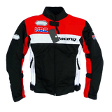 Red racing jacket