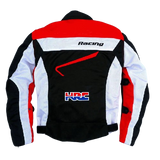 Red racing jacket