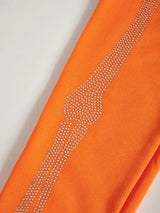 Full zip orange