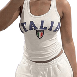 Italia crop top