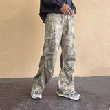 Camouflage baggy jeans