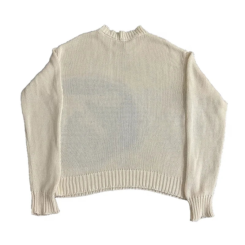 Knit white