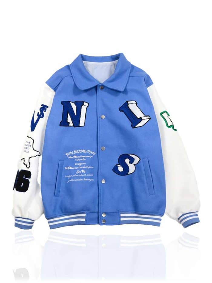 Varsity-jacket-bleu-ciel